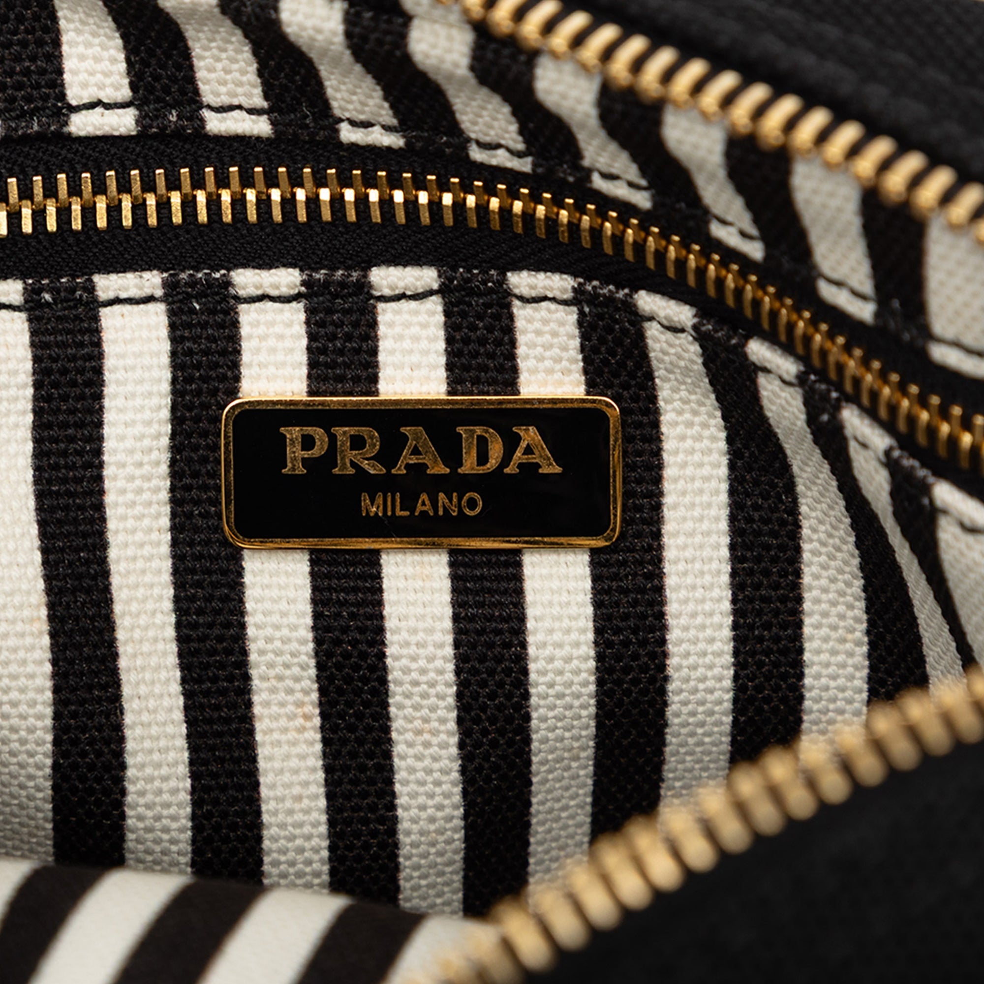 Vintage Prada Canapa Logo Pouch