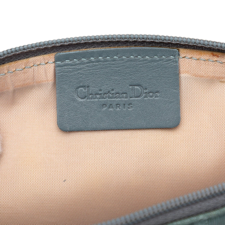 Vintage Dior Blue Trotter Pouch