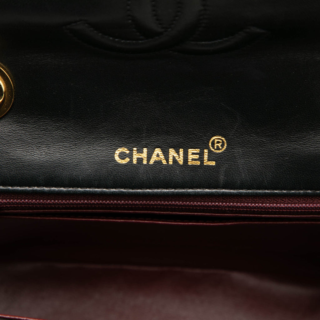 Vintage Chanel Lambskin Top Handle Purse