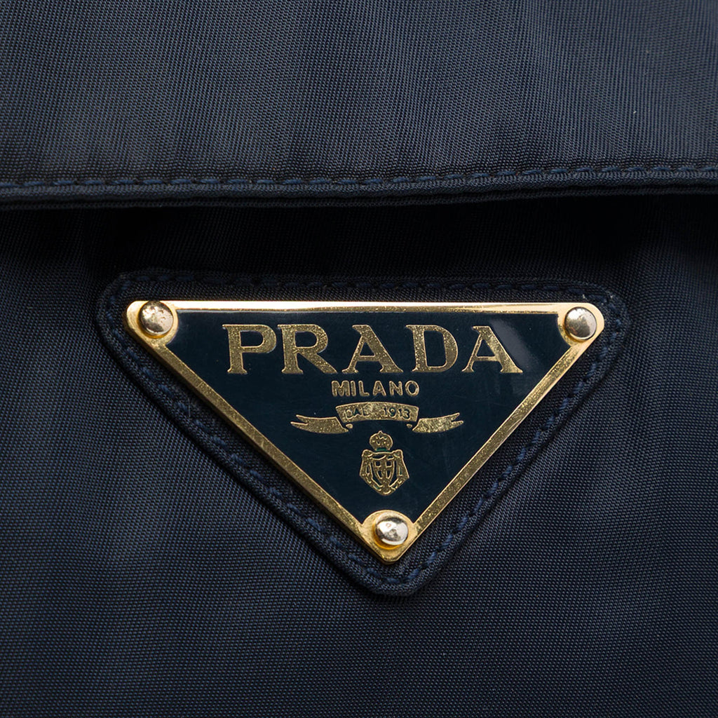 Vintage Prada Metal Top Handle Bag