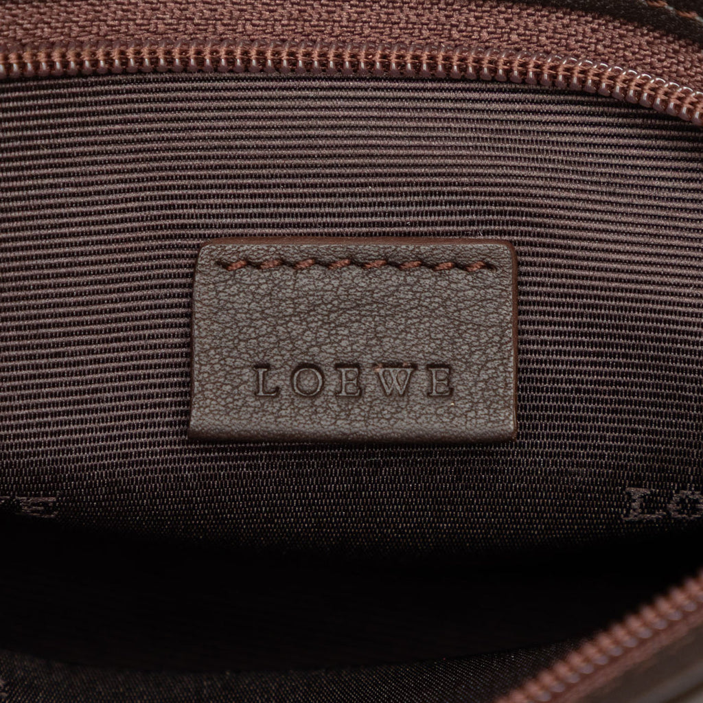 Vintage Loewe Suede Pouch