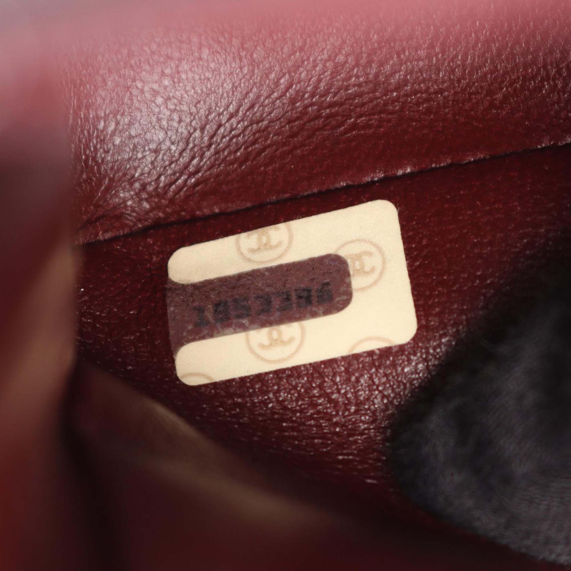 Vintage Chanel Medium Black Lambskin Flap