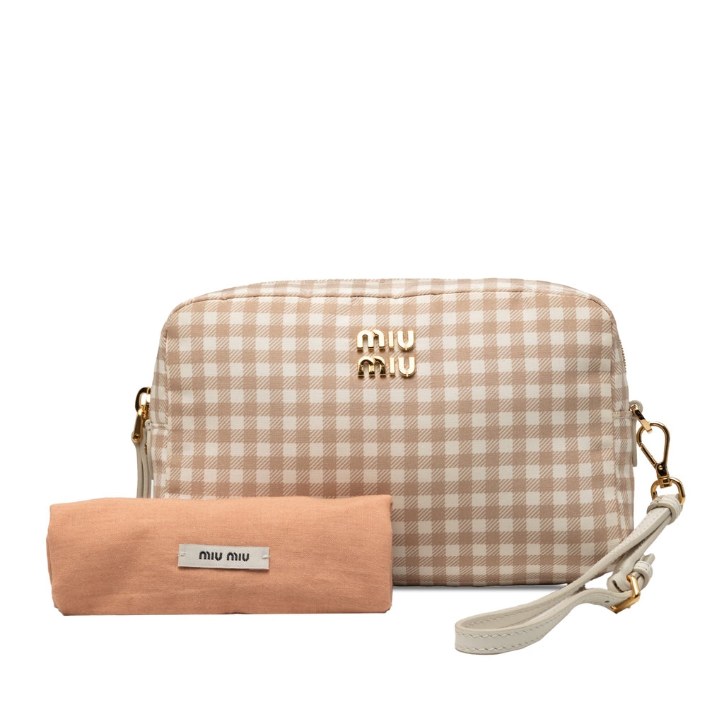 Vintage Miu Miu Nylon Wristlet Pouch
