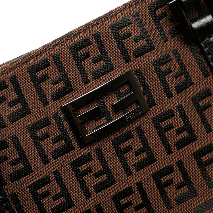 Vintage 2010 Fendi Dark Brown Zucchino Bag