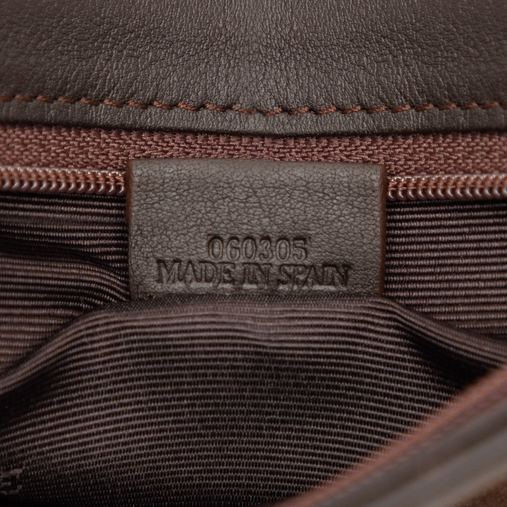 Vintage Loewe Suede Pouch
