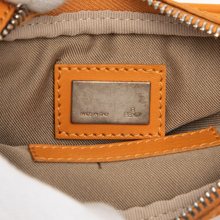 Vintage Orange Fendi Zip Crossbpdy