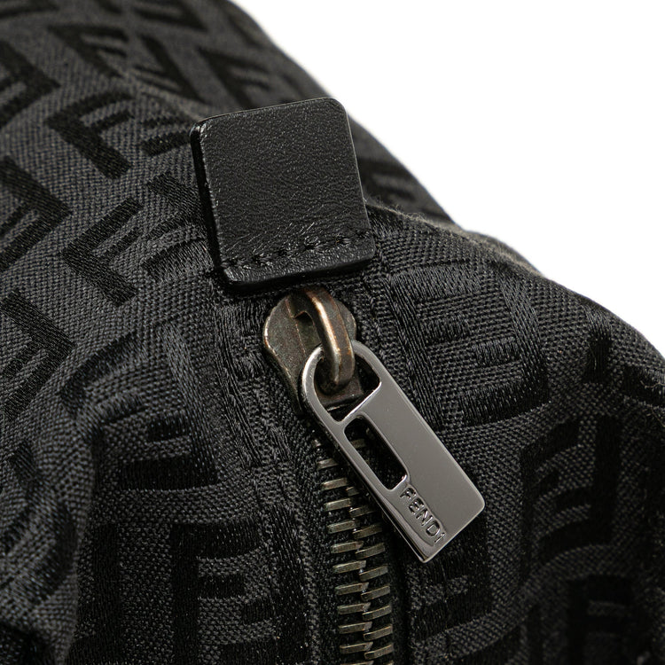Vintage Fendi Black Mini Zucchino Bag