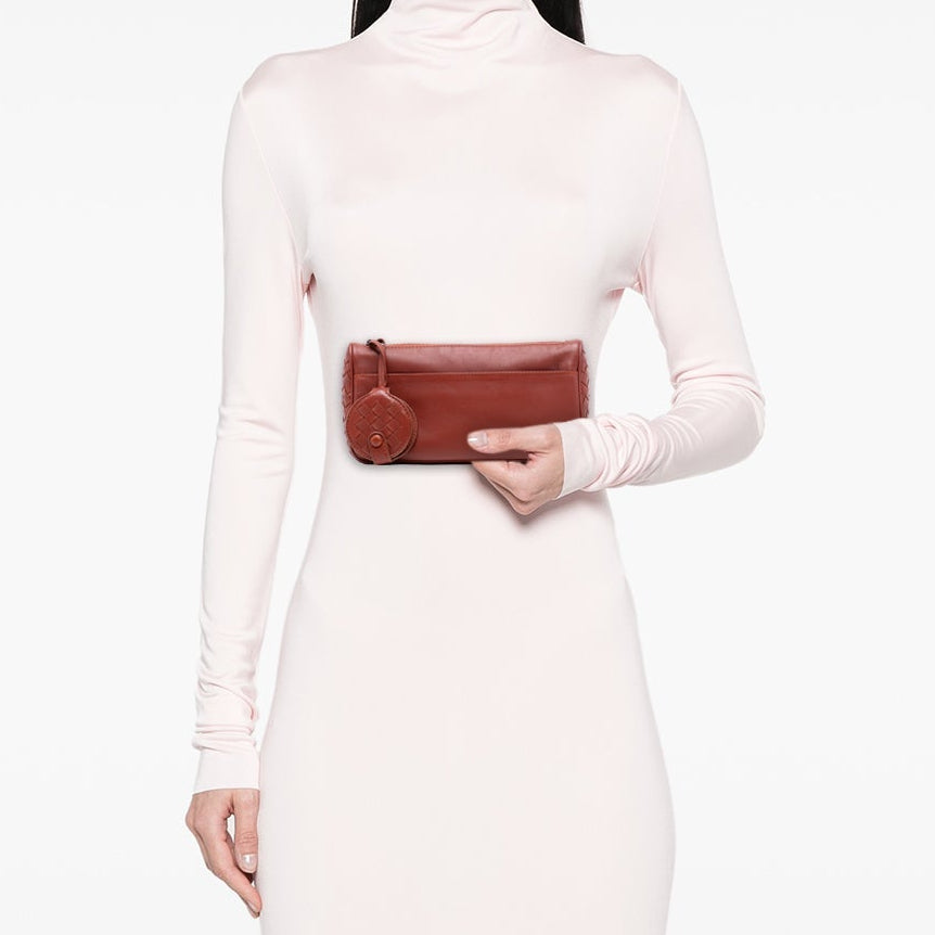 Vintage Bottega Nappa Intrecciato Pouch