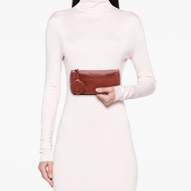 Vintage Bottega Nappa Intrecciato Pouch