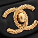 Vintage Chanel Lambskin + Velvet Flap