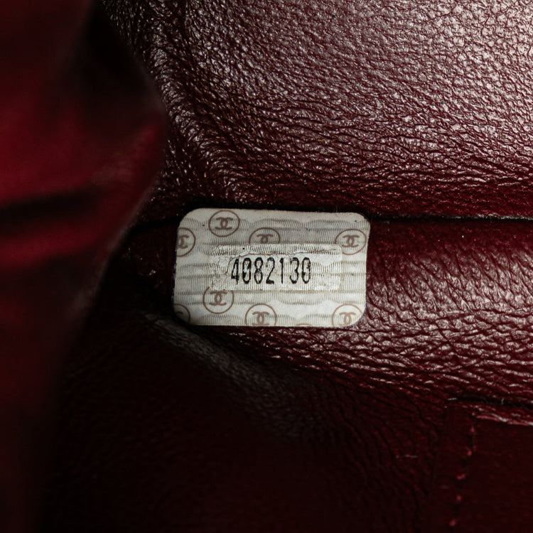 Vintage 1996 Chanel Kiss Lock Closure in Black