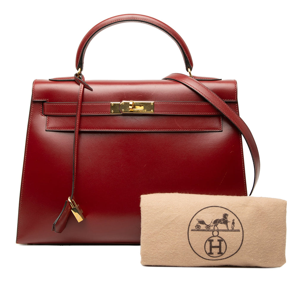 Vintage Hermès Red Sellier