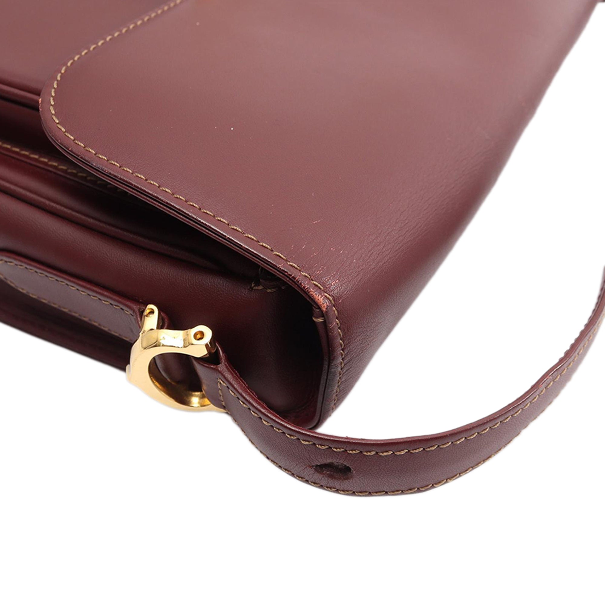 Vintage Cartier Red Crossbody