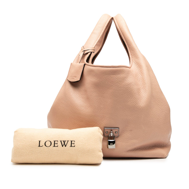 Vintage Loewe Tan Leather Bag