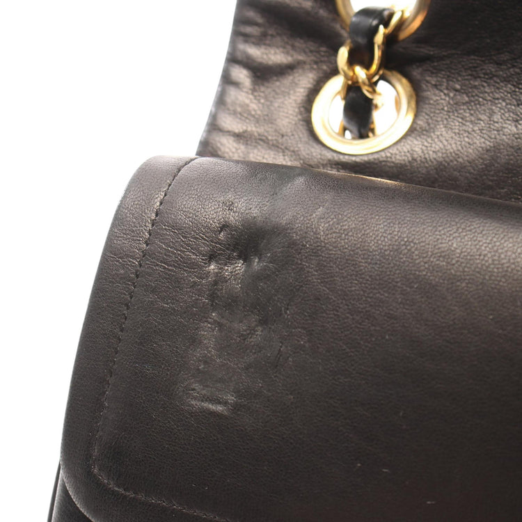 Vintage Chanel Lambskin Double Flap
