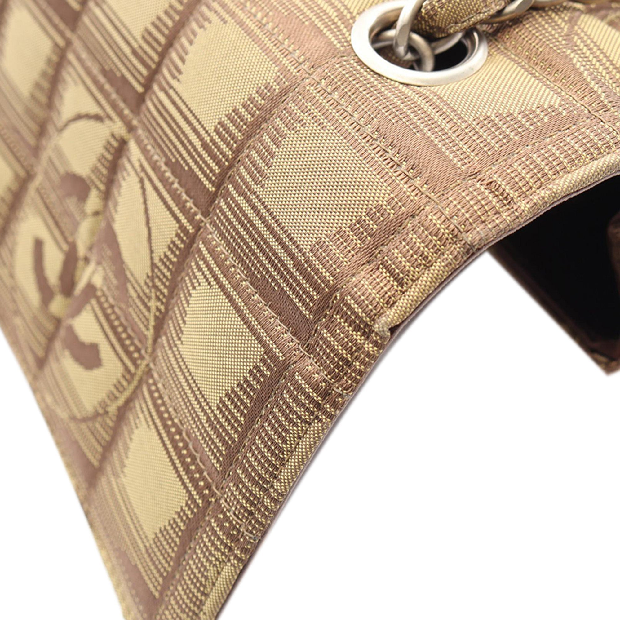 Vintage Chanel Nylon Travel Single Flap