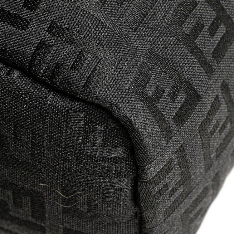 Vintage Fendi Black Mini Zucchino Bag