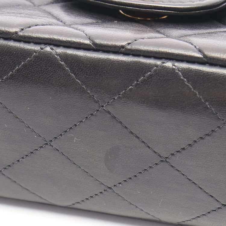 Vintage Chanel Black Parent Flap Bag