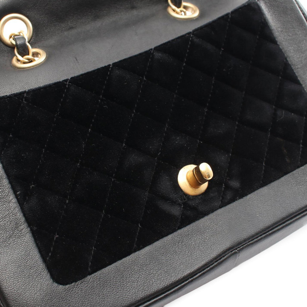Vintage Chanel Lambskin + Velvet Flap