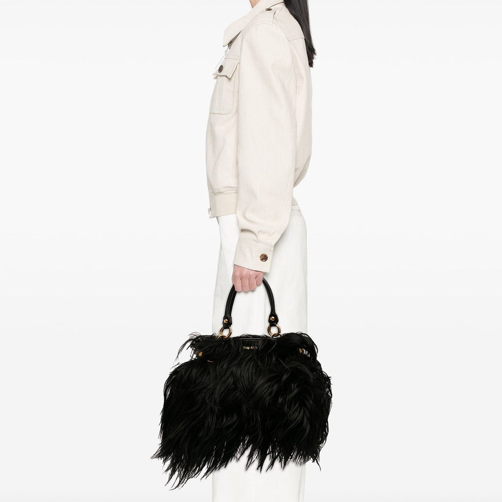 Vintage Miu Miu Fur Handbag
