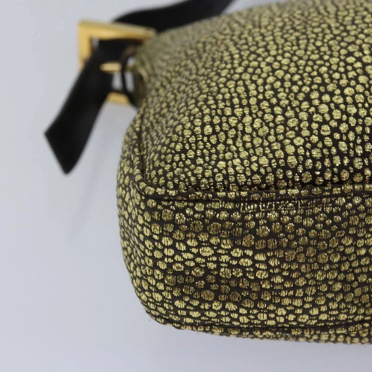 Vintage Fendi Suede Speckled Baguette Bag