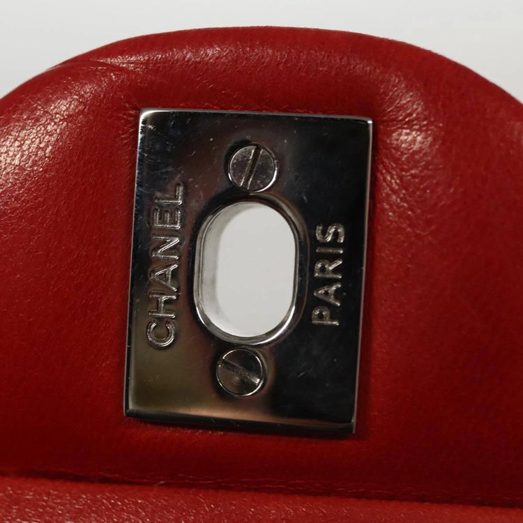 2011 Chanel Medium Double Flap in Red