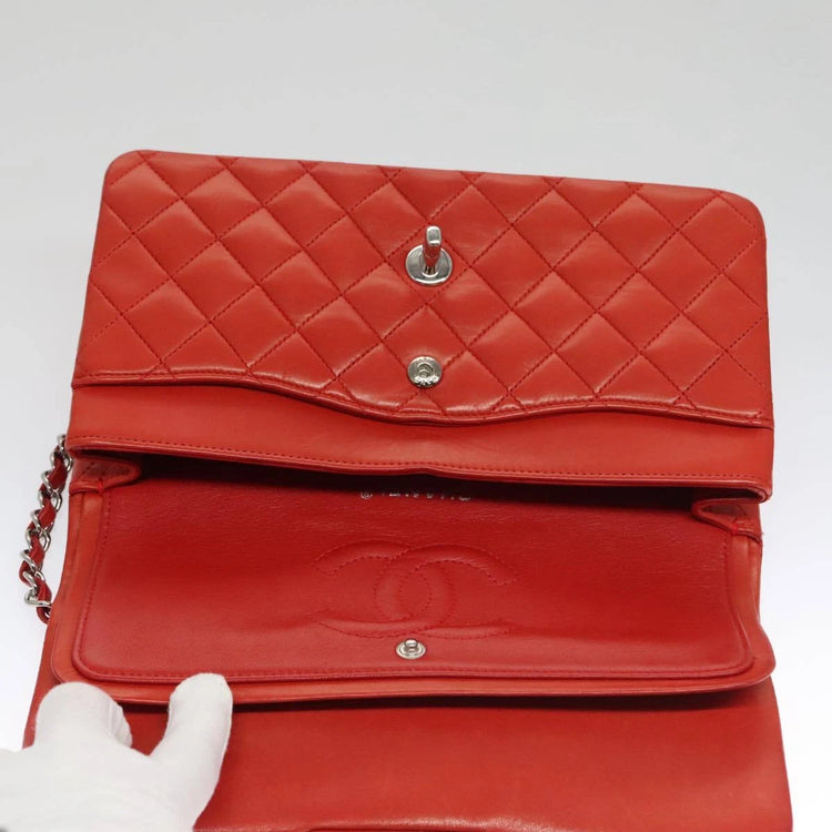 2011 Chanel Medium Double Flap in Red