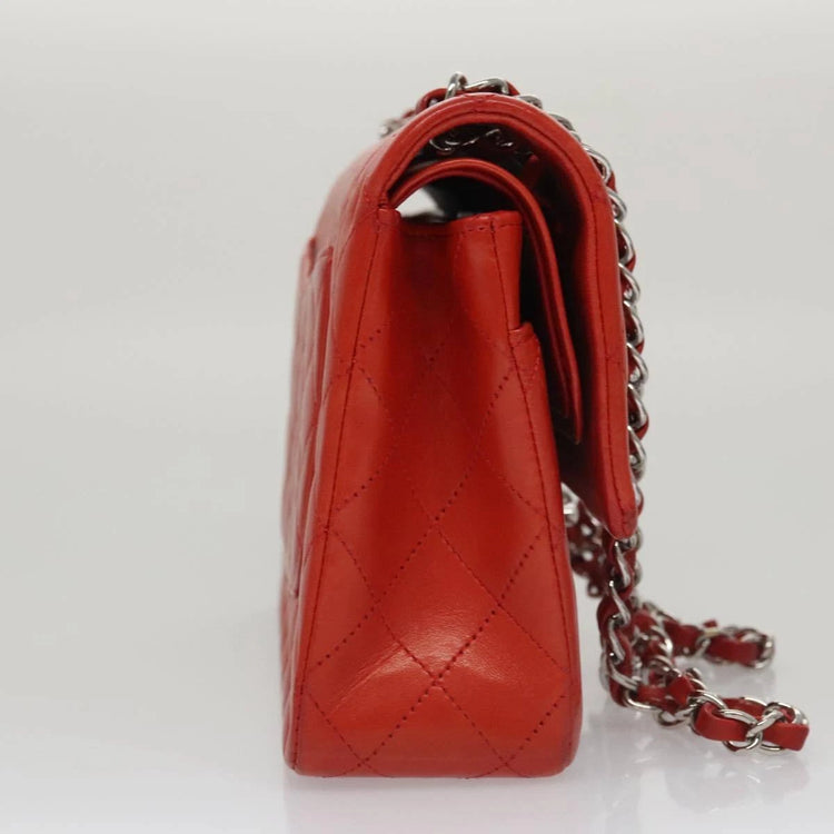 2011 Chanel Medium Double Flap in Red