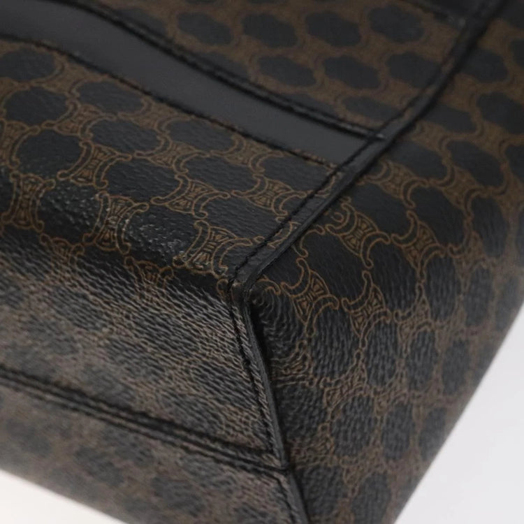 Vintage Celine Patterned Structured Shoulder Bag