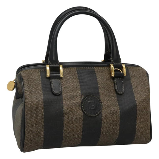 Vintage Fendi Striped Small Speedy Bag