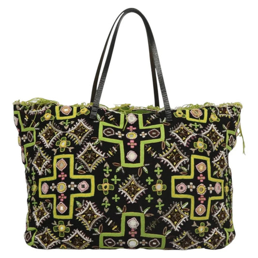 Vintage Fendi Embellished Tote Bag