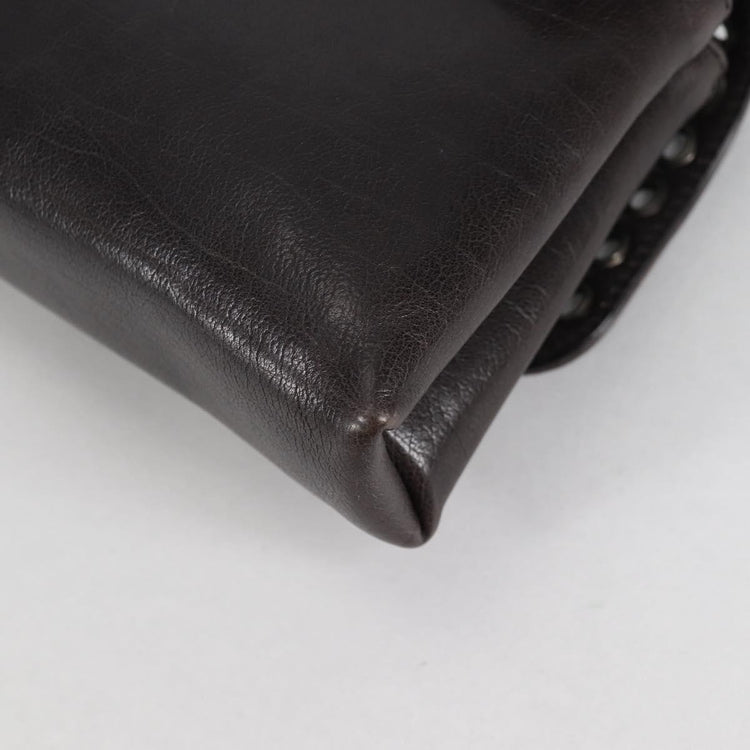 Vintage Bottega Veneta Chocolate Brown Baguette Bag