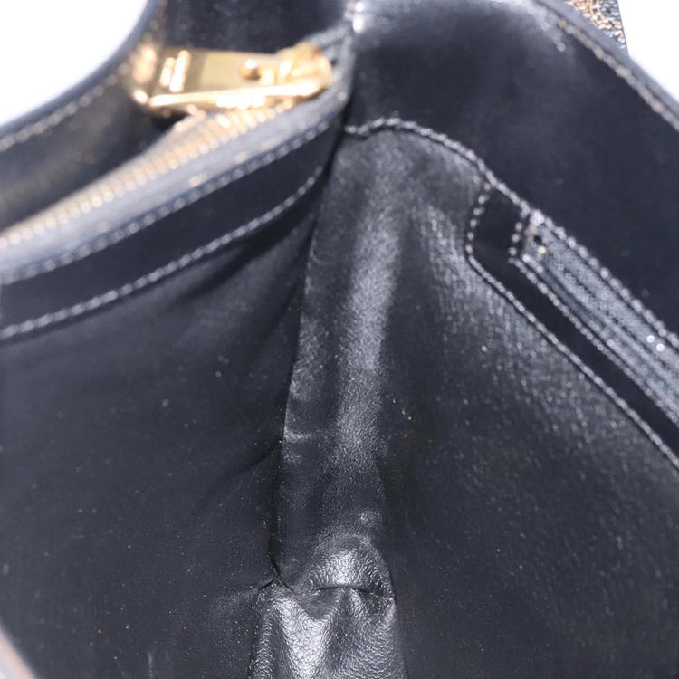 Vintage Celine Patterned Structured Shoulder Bag