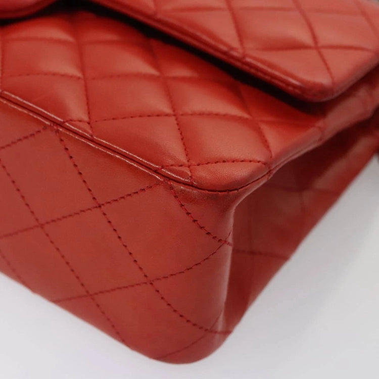 2011 Chanel Medium Double Flap in Red