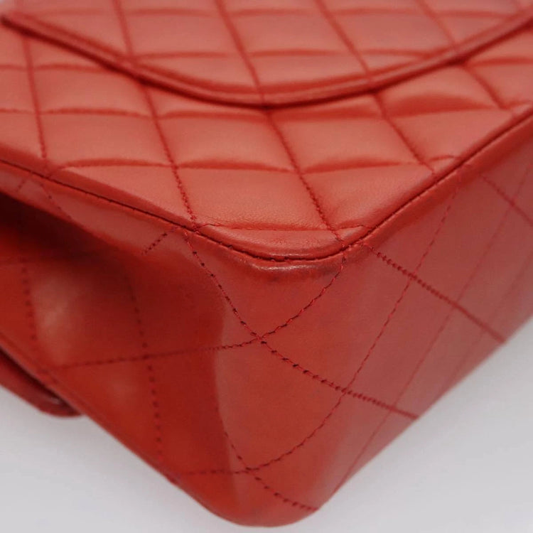 2011 Chanel Medium Double Flap in Red