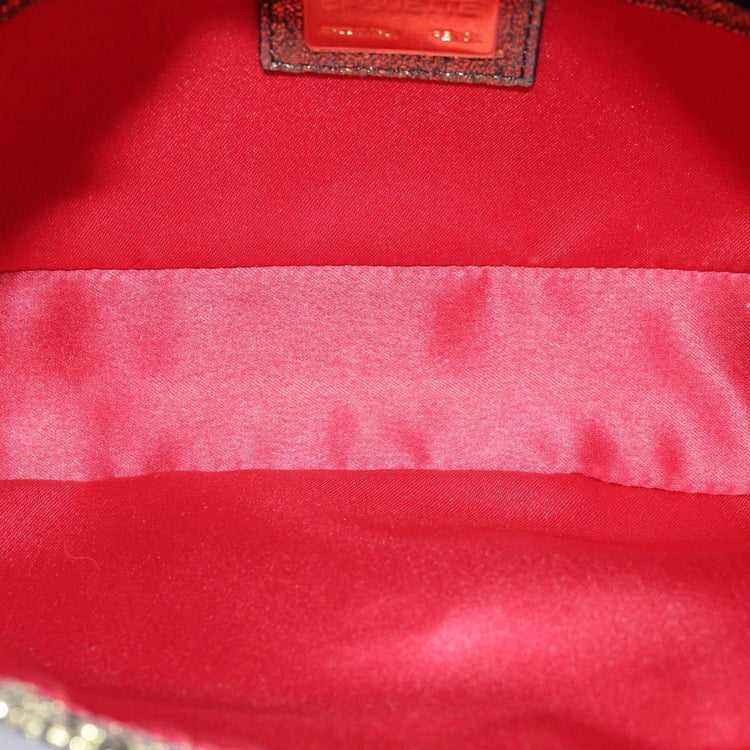 Vintage Fendi Suede Speckled Baguette Bag