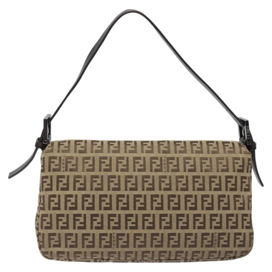 Vintage Fendi Fold Over Baguette in Brown
