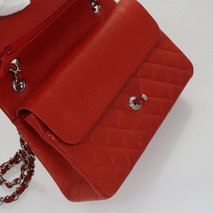2011 Chanel Medium Double Flap in Red