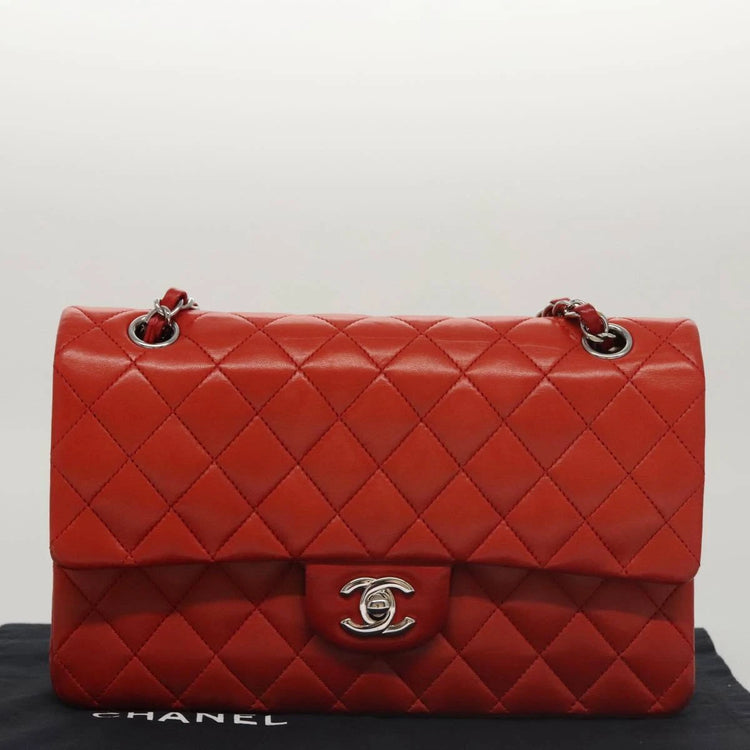2011 Chanel Medium Double Flap in Red