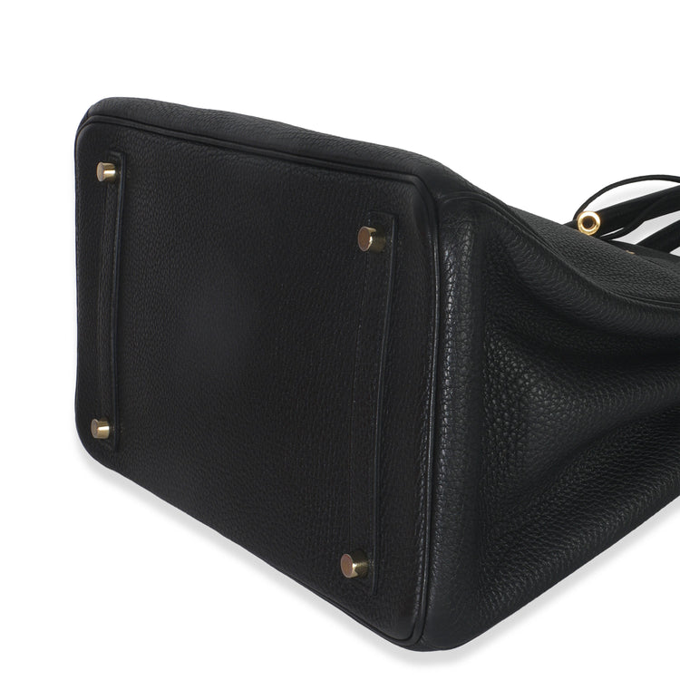 Black Togo Birkin 35 GHW